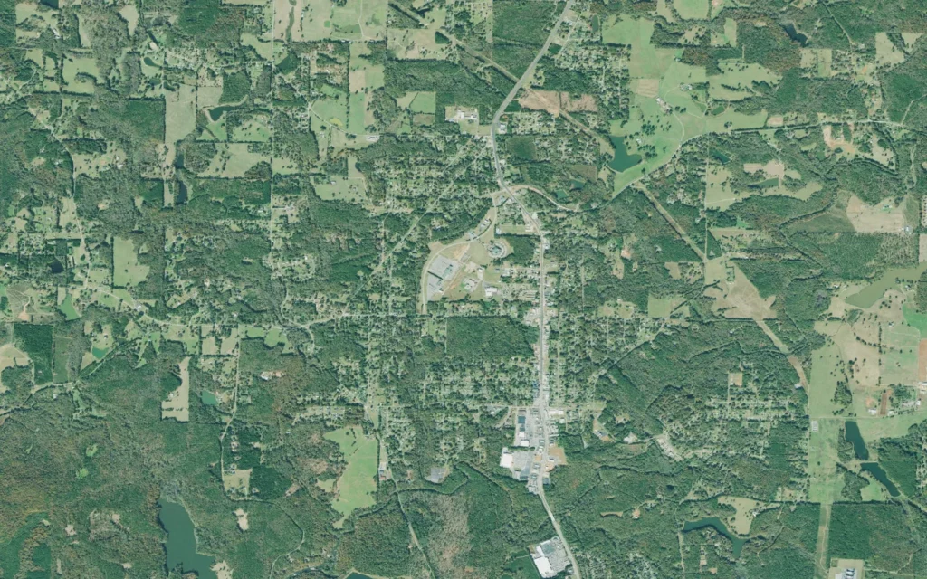 HVAC service area in Hannahs Mill