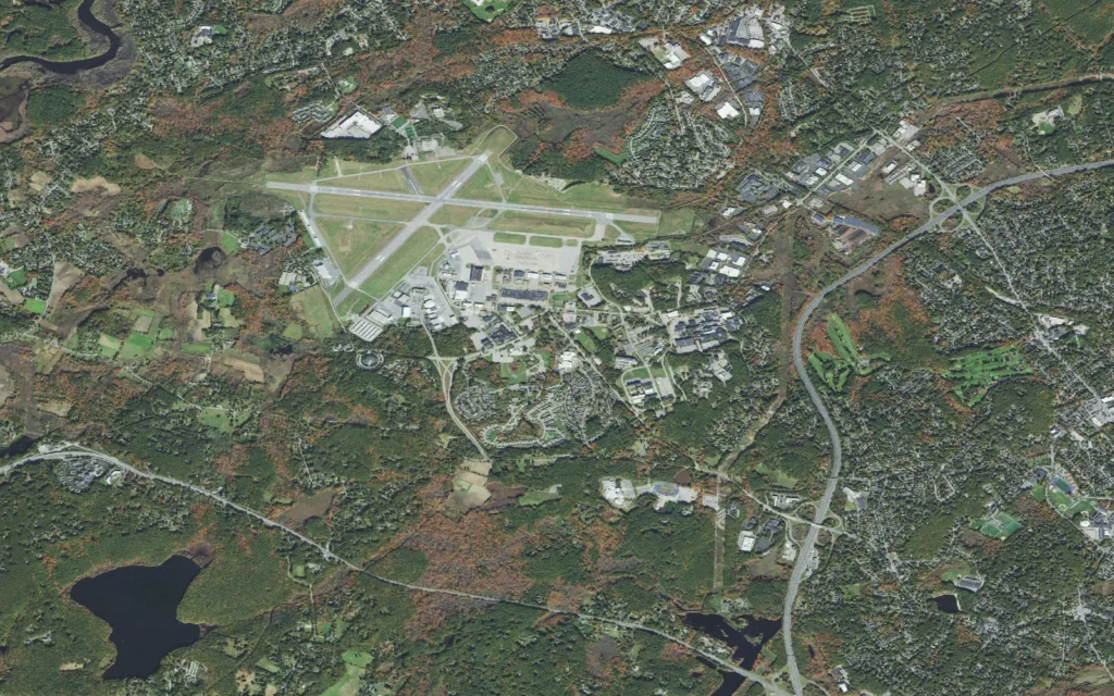 HVAC service area in Hanscom AFB