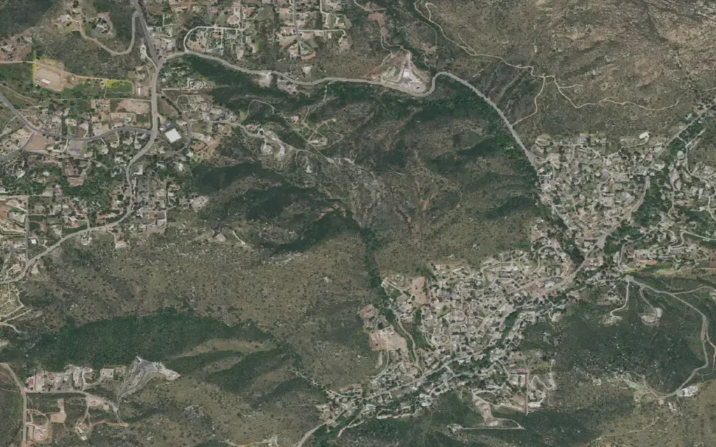 HVAC service area in Harbison Canyon