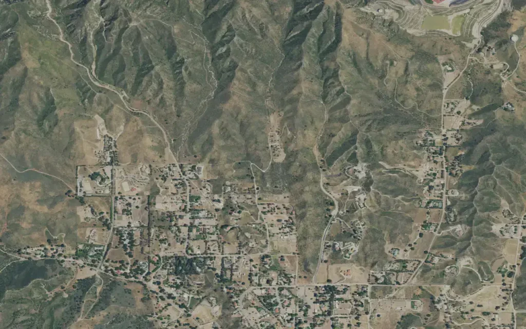 HVAC service area in Hasley Canyon