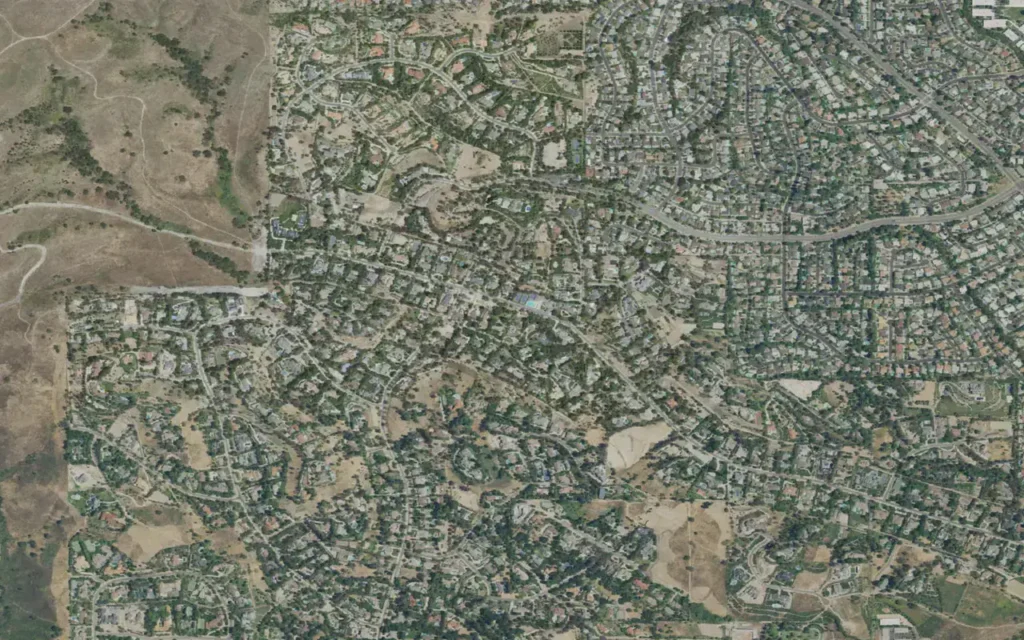 HVAC service area in Hidden Hills