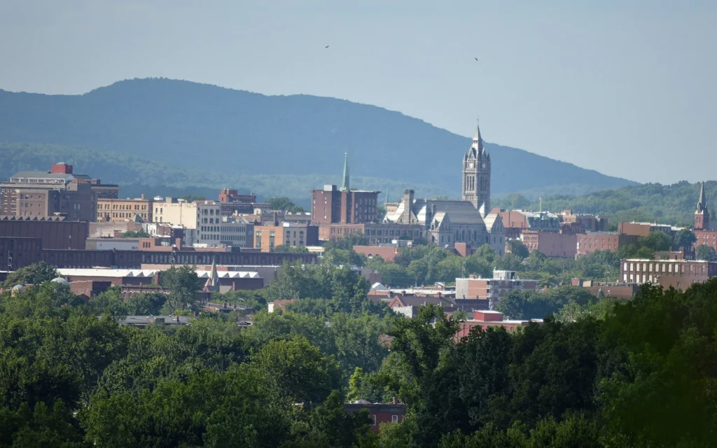HVAC service area in Holyoke