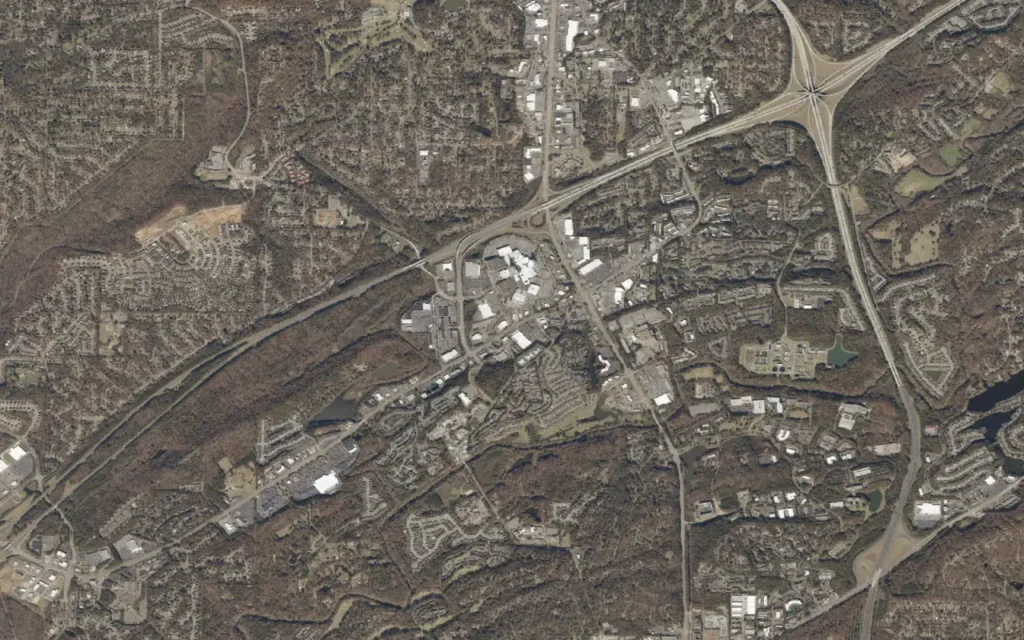 HVAC service area in Hoover