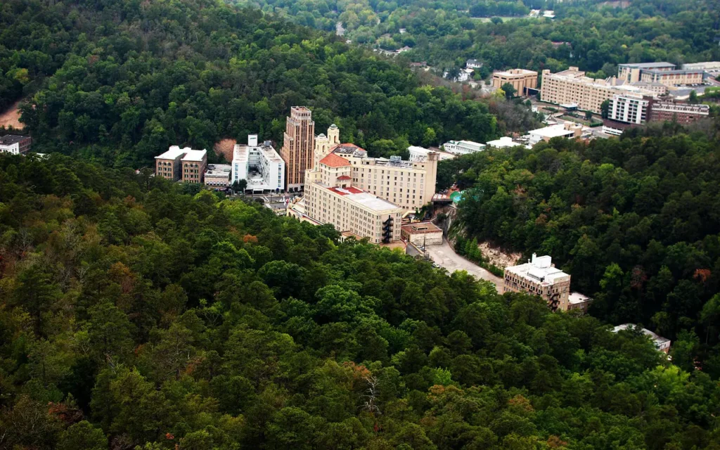 HVAC service area in Hot Springs