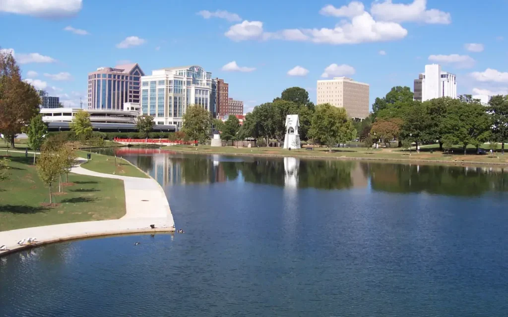 HVAC service area in Huntsville