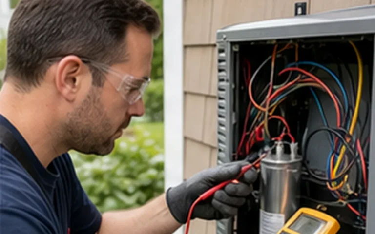 HVAC Capacitor Diagnosis and Replacement service