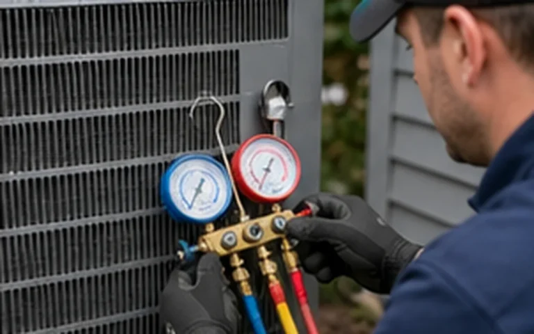 HVAC Refrigerant Recharge After Leak Repair service
