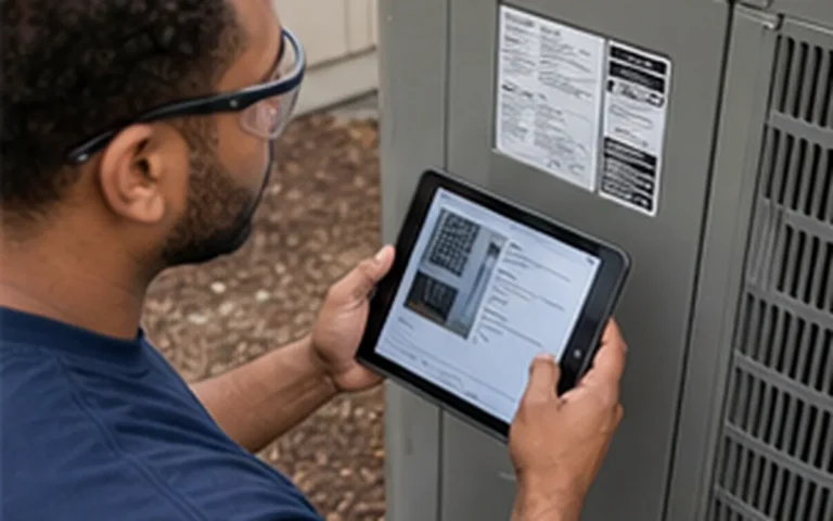 HVAC Service Reporting and Maintenance History service