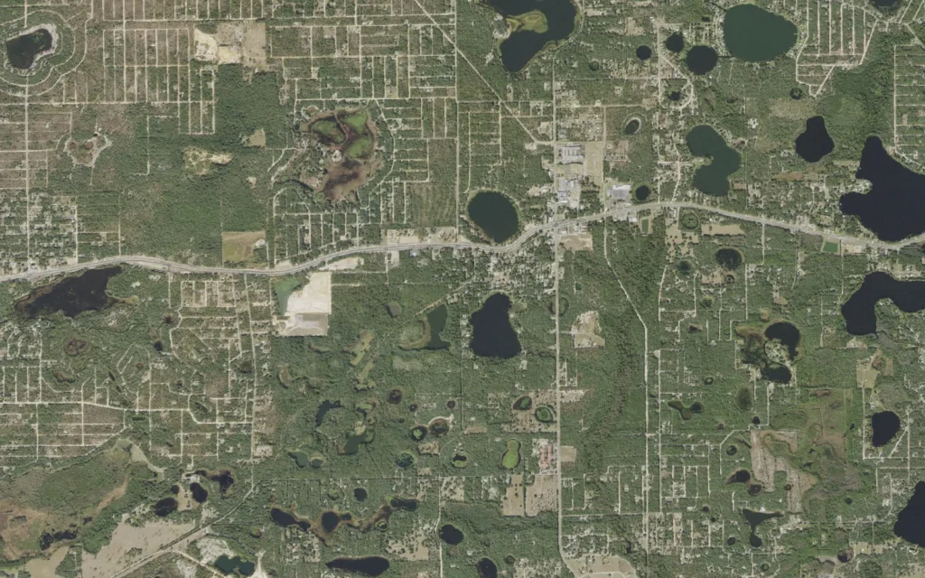 HVAC service area in Interlachen