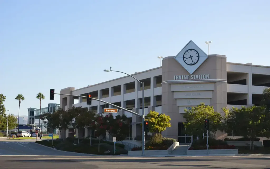 HVAC service area in Irvine