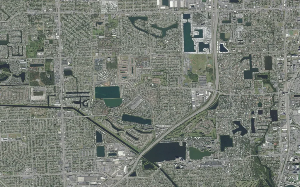 HVAC service area in Ives Estates