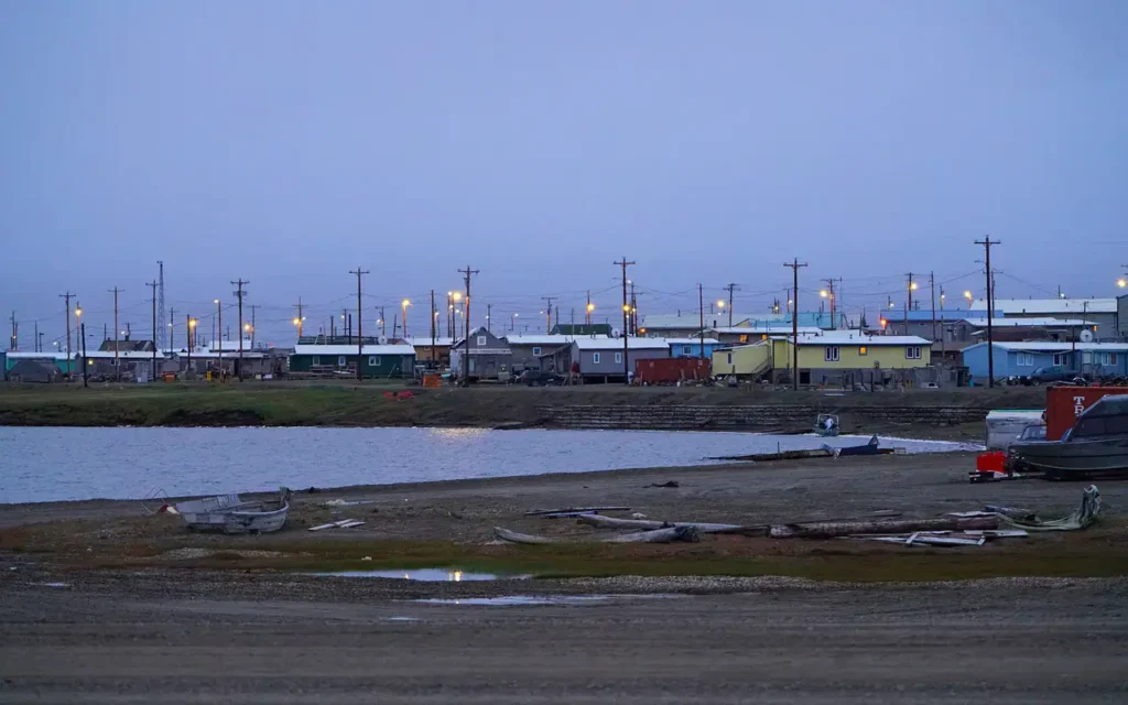 HVAC service area in Kaktovik