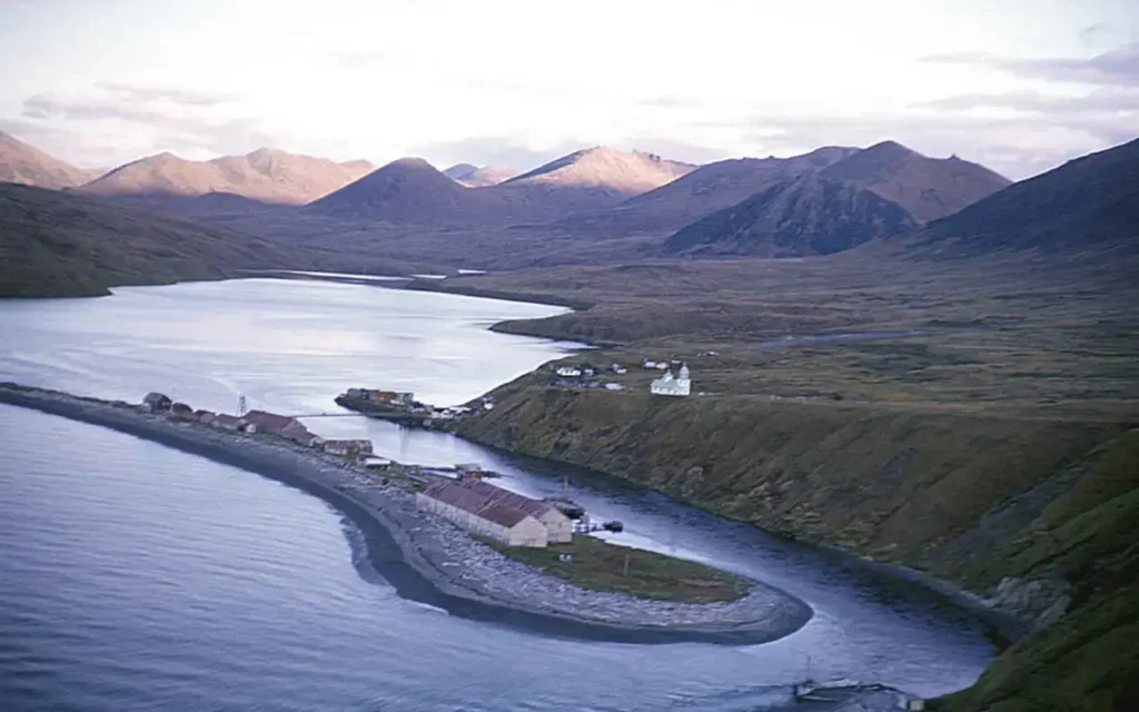 HVAC service area in Karluk