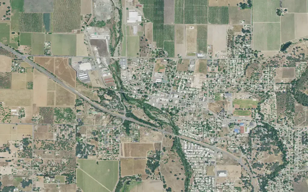 HVAC service area in Kelseyville