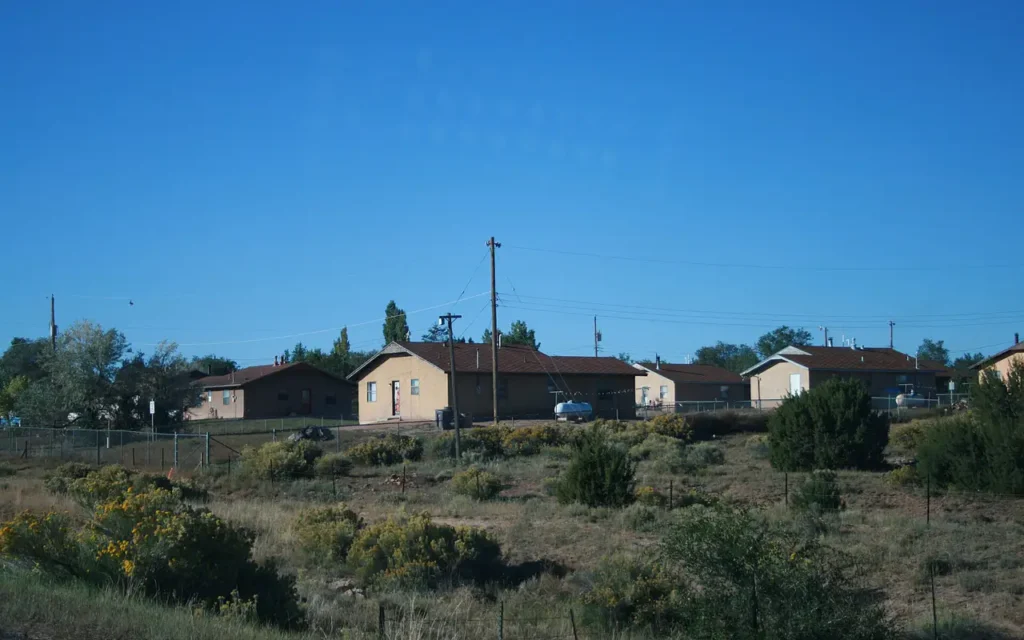 HVAC service area in Klagetoh