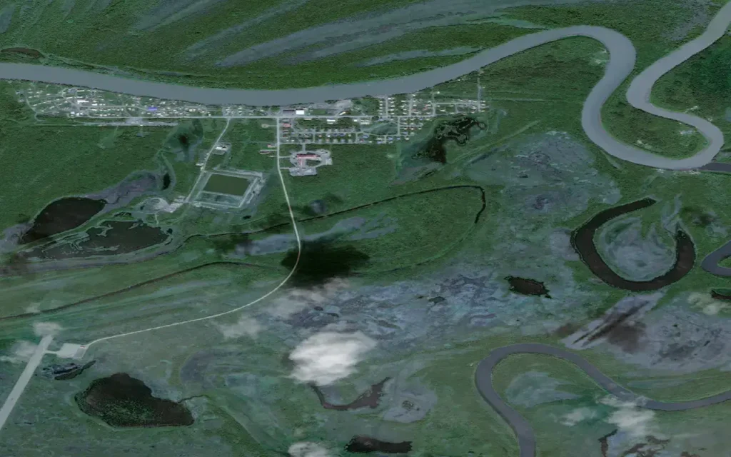 HVAC service area in Kwethluk