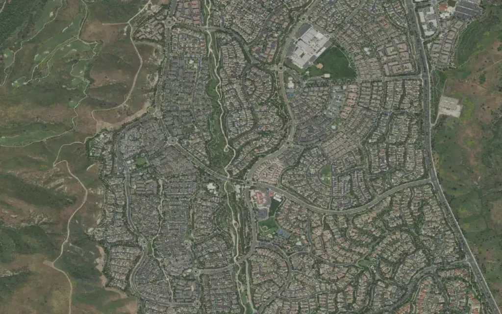 HVAC service area in Ladera Ranch