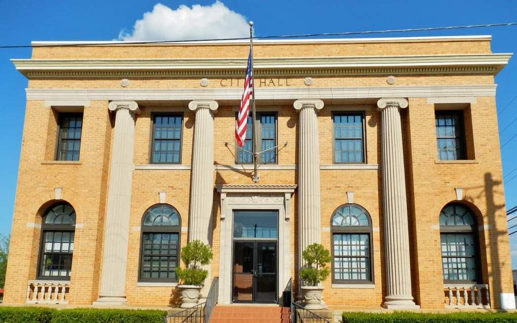 HVAC service area in LaGrange