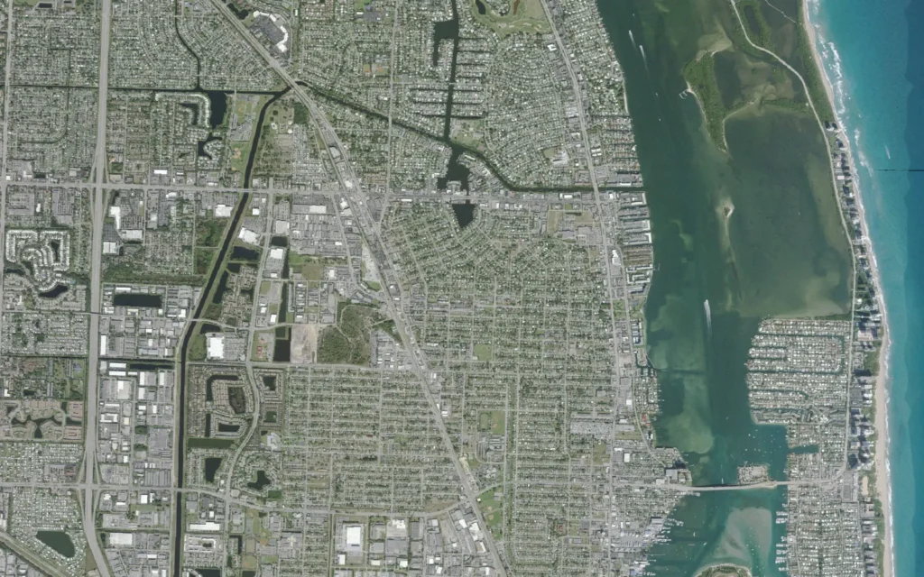 HVAC service area in Lake Park