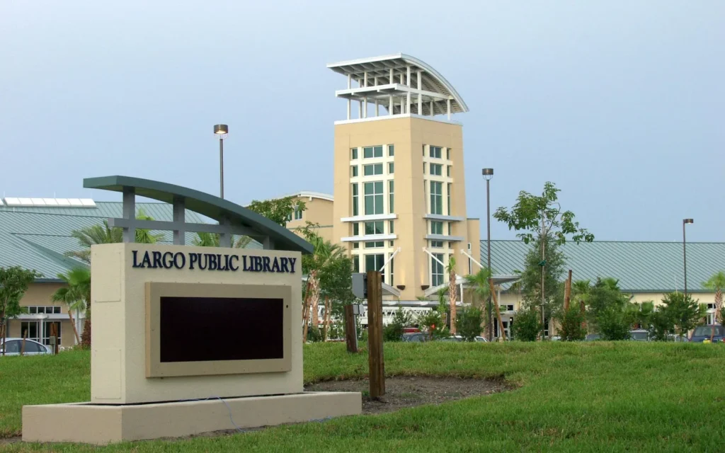 HVAC service area in Largo