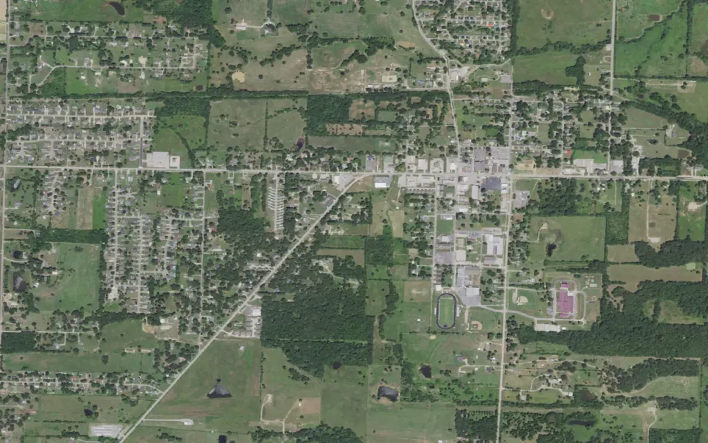 HVAC service area in Lavaca