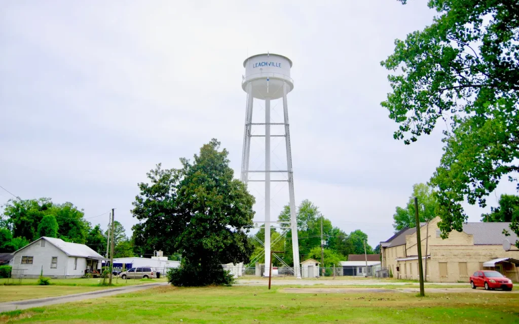 HVAC service area in Leachville