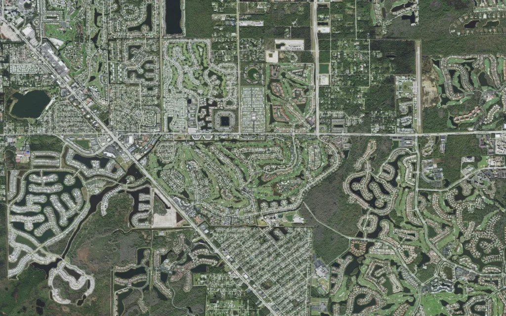 HVAC service area in Lely