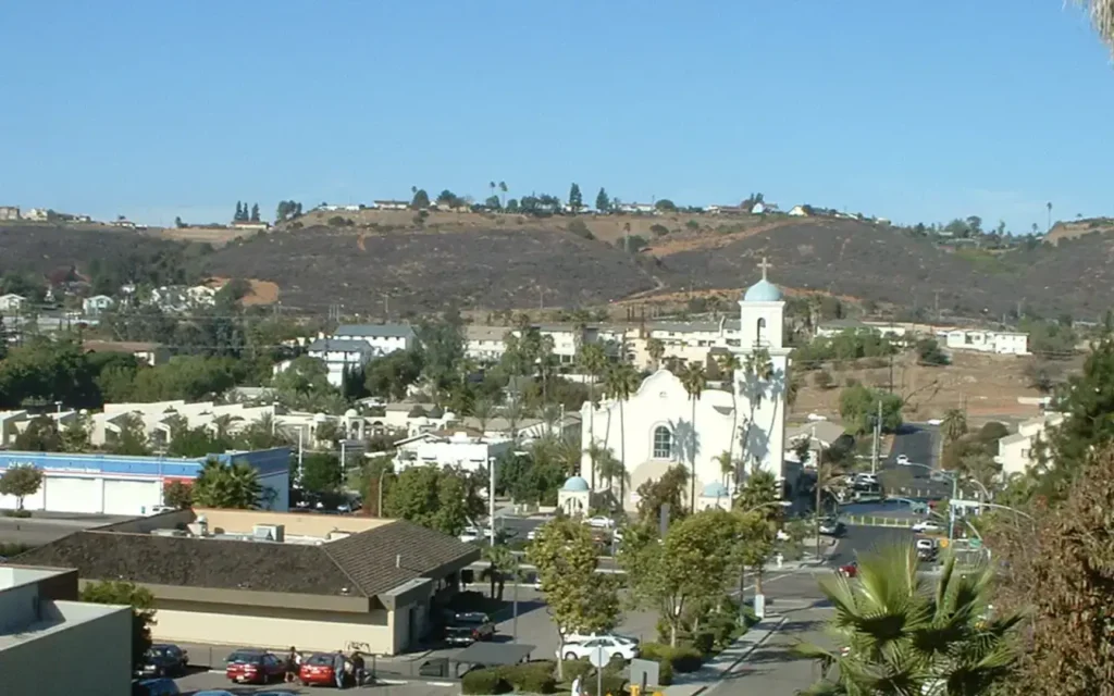 HVAC service area in Lemon Grove