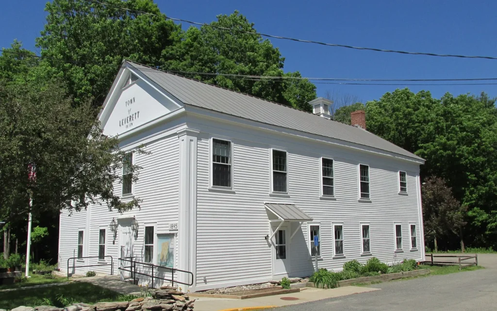 HVAC service area in Leverett