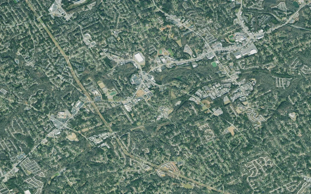 HVAC service area in Lilburn