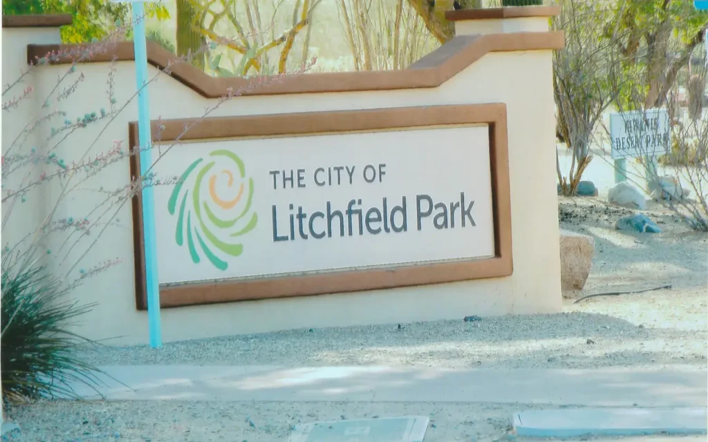 HVAC service area in Litchfield Park