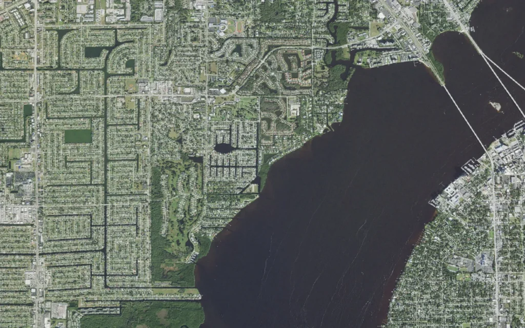 HVAC service area in Lochmoor Waterway Estates