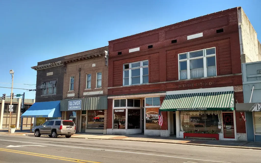 HVAC service area in Lonoke