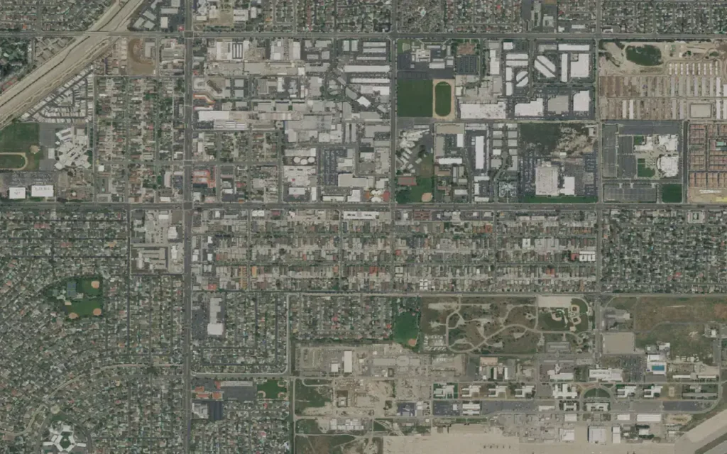 HVAC service area in Los Alamitos