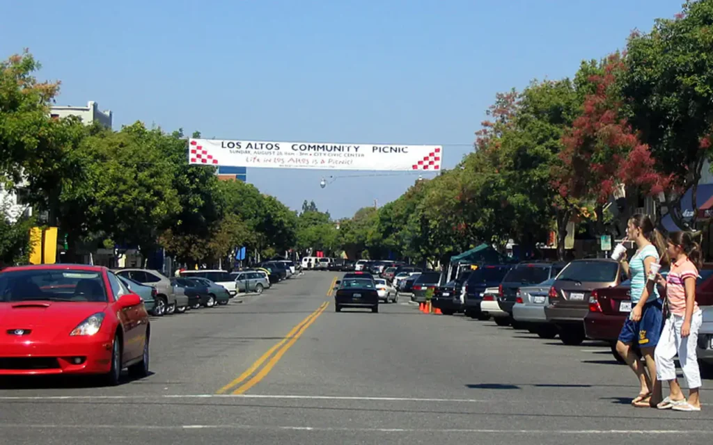 HVAC service area in Los Altos