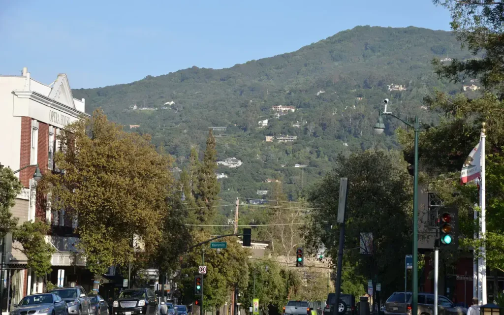 HVAC service area in Los Gatos