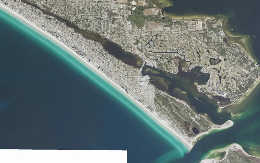 HVAC service area in Lower Grand Lagoon