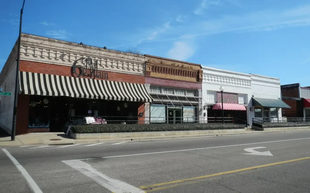 HVAC service area in Luverne