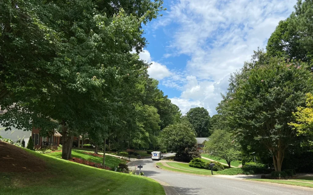 HVAC service area in Mableton