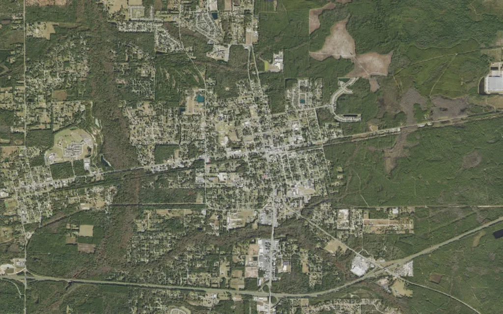 HVAC service area in Macclenny