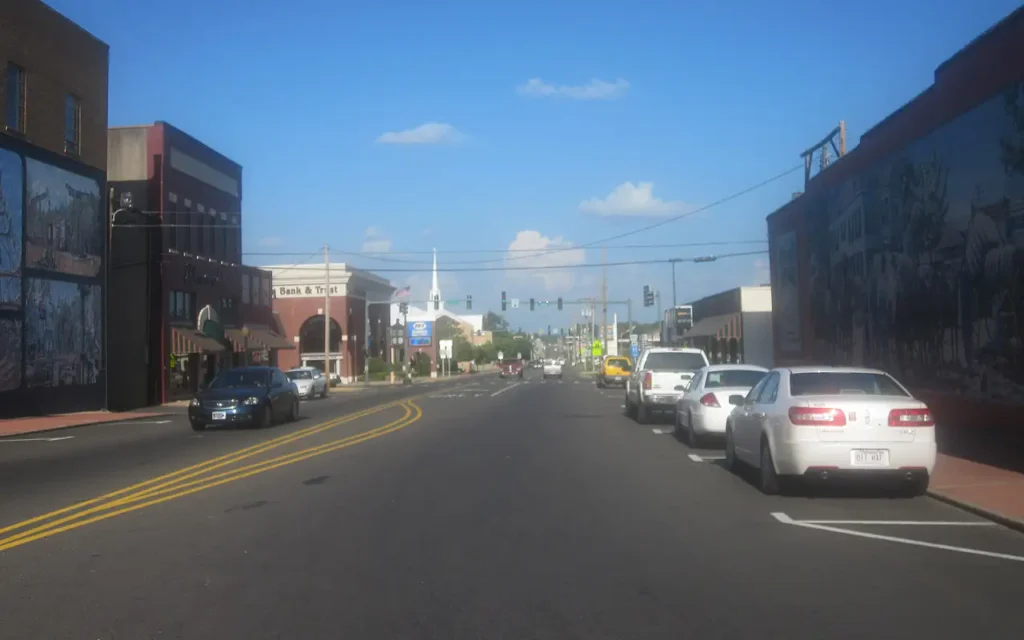 HVAC service area in Magnolia