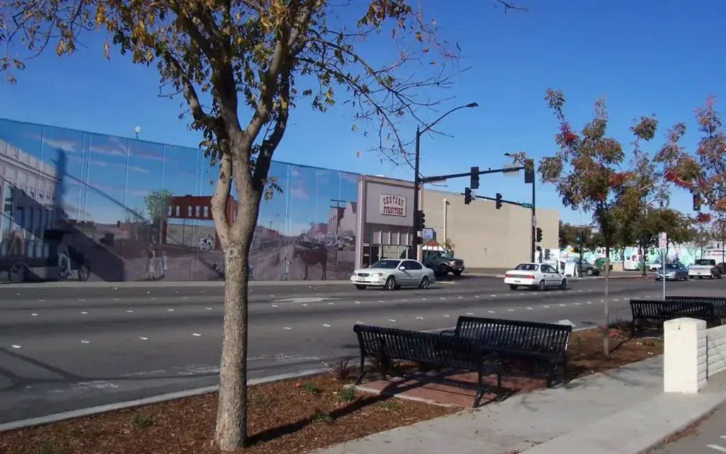 HVAC service area in Manteca
