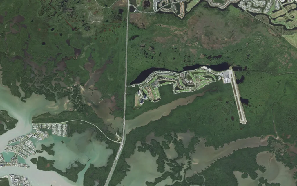HVAC service area in Marco Shores-Hammock Bay