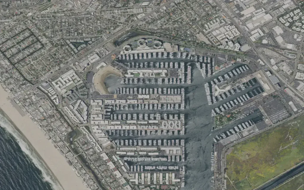 HVAC service area in Marina del Rey