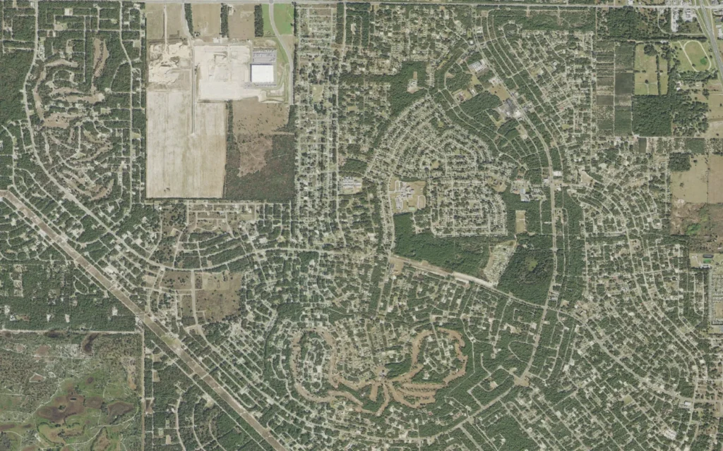 HVAC service area in Marion Oaks