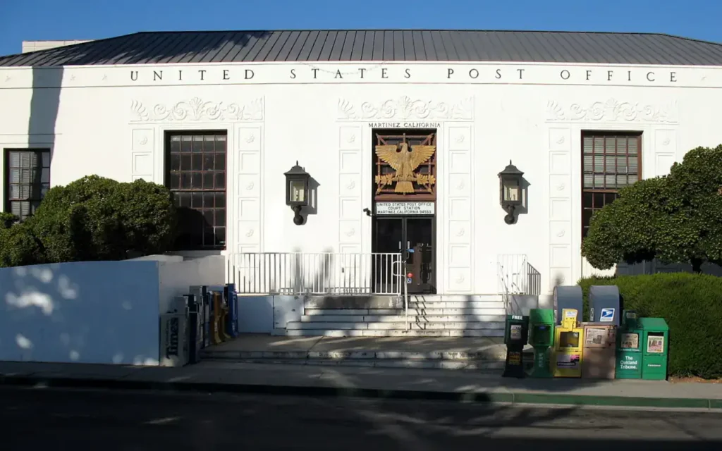 HVAC service area in Martinez