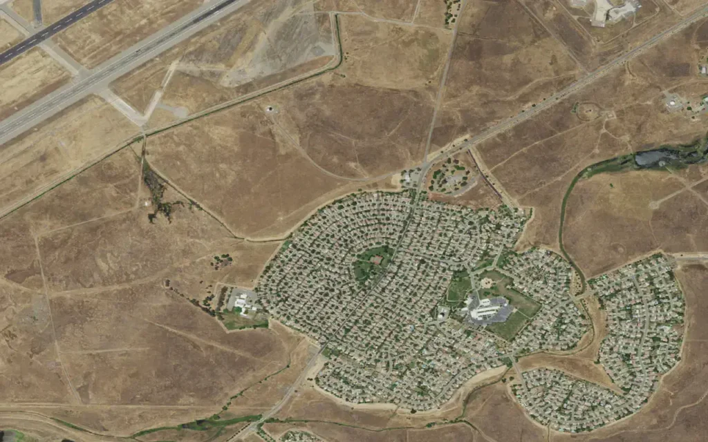 HVAC service area in Mather