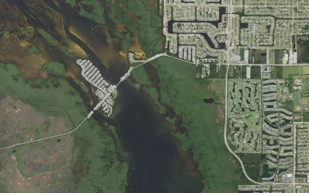 HVAC service area in Matlacha Isles-Matlacha Shores