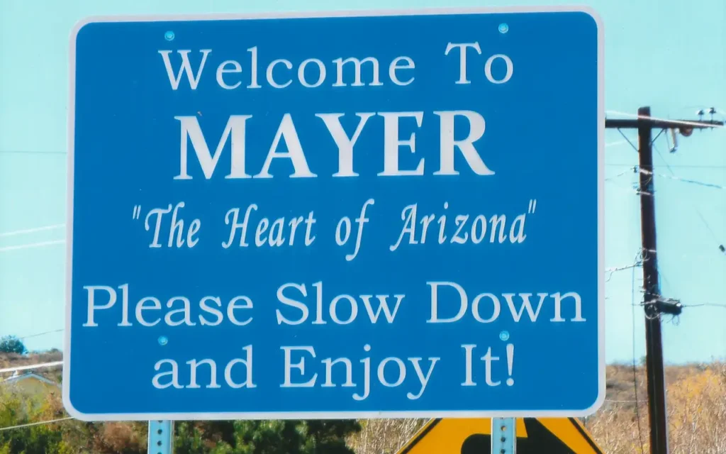 HVAC service area in Mayer