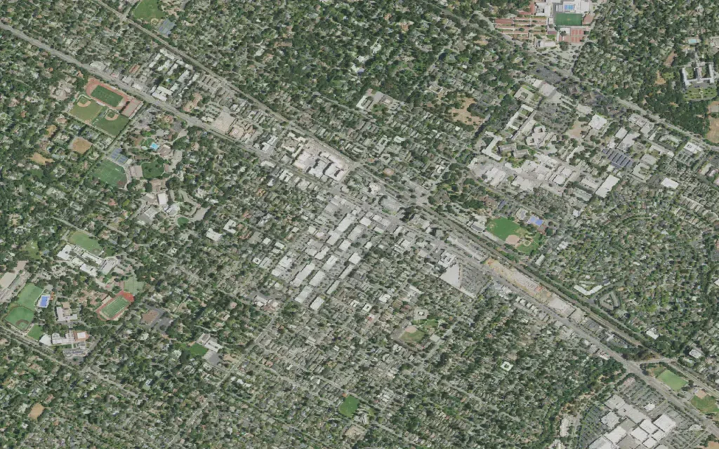 HVAC service area in Menlo Park